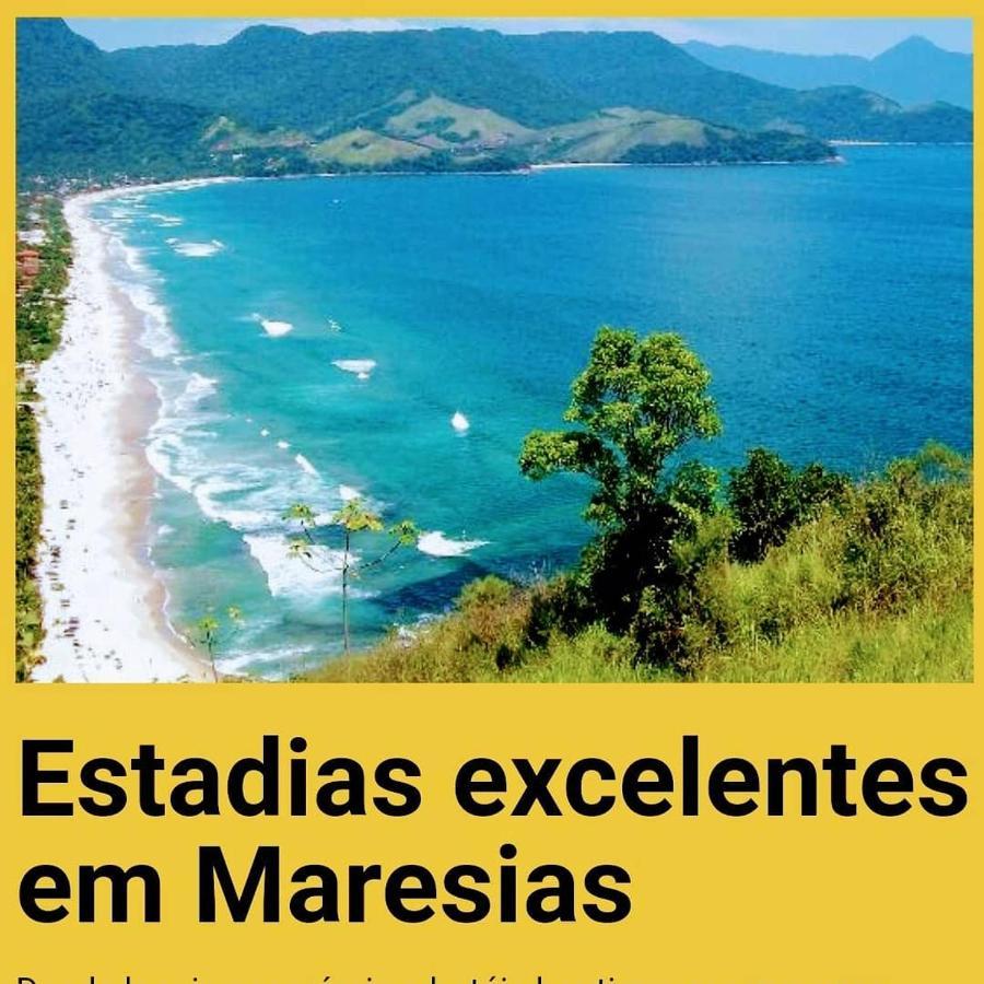 Casa Na Praia De Maresias Em Condominio Com Piscina Aquecida Na Av Principal De Maresias Extérieur photo